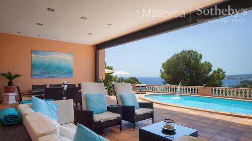 Villa with sea view in Costa d’en Blanes Villa with sea view in Costa d’en Blanes